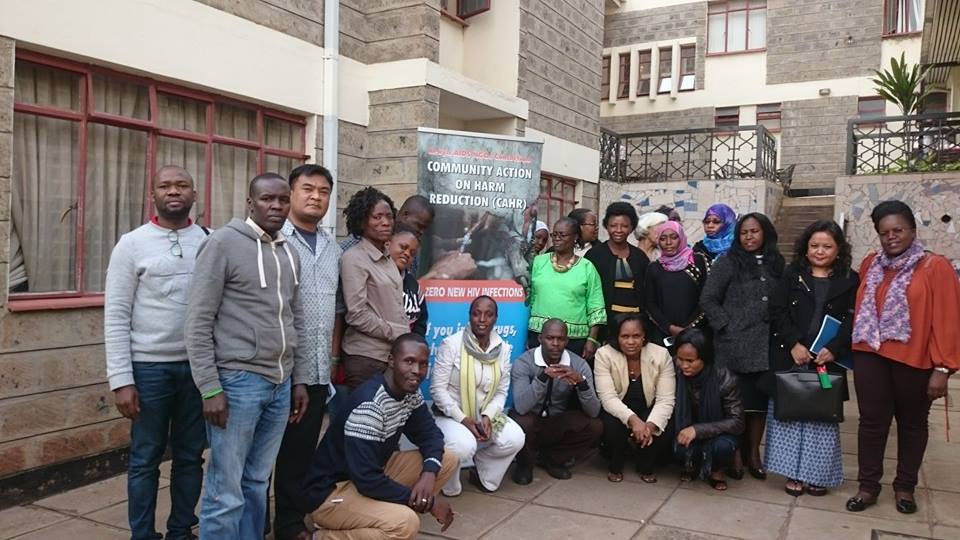 KeNPUD community members at a training workshop